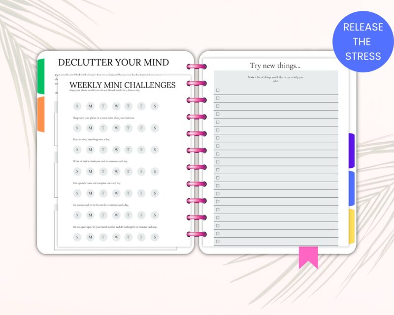 Tranquil Thoughts Mind-Calming Journal (Printable)