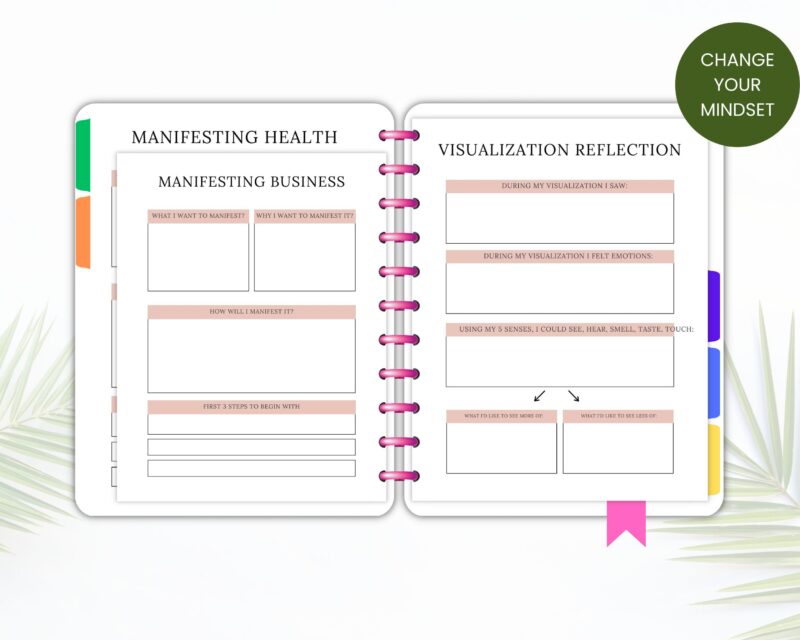 Mindful Manifestation Planner - Manifest the things in your life